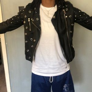 Woman’s leather like jacket